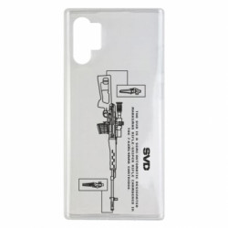 Чехол из раздела Strength and Power: Weapons SVD (rifle) для Samsung Note 10 Plus - FATLINE Чехол из раздела Strength and Power: Weapons SVD (rifle) для Samsung Note 10 Plus
