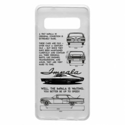 Чохол з розділу Legendary Cars 1967 Chevrolet Impala для Samsung S10 - FATLINE Чохол з розділу Legendary Cars 1967 Chevrolet Impala для Samsung S10