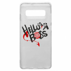 Чехол из раздела Отель Хазбин Адский босс Лого для Samsung S10+