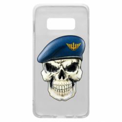 Чехол из раздела Воздушные силы Череп. Воздушные силы Украины для Samsung S10e - FATLINE Чехол из раздела Воздушные силы Череп. Воздушные силы Украины для Samsung S10e