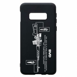Чехол из раздела Strength and Power: Weapons SVD (rifle) для Samsung S10e - FATLINE Чехол из раздела Strength and Power: Weapons SVD (rifle) для Samsung S10e
