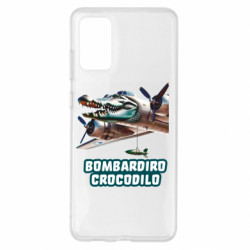 Чохол з розділу Меми з нейромережі BOMBARDIRO CROCODILO для Samsung S20 + - FATLINE Чохол з розділу Меми з нейромережі BOMBARDIRO CROCODILO для Samsung S20 +