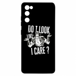 Чехол из раздела Deadpool Do i look like a care? для Samsung S20 FE - FATLINE Чехол из раздела Deadpool Do i look like a care? для Samsung S20 FE
