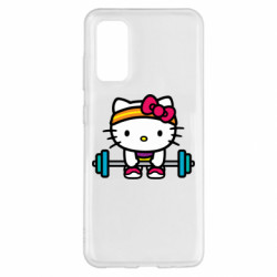 Чехол из раздела Hello Kitty Kitty`s GYM для Samsung S20 - FATLINE Чехол из раздела Hello Kitty Kitty`s GYM для Samsung S20