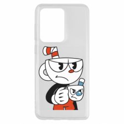Чехол из раздела Cuphead Cuphead with a mug для Samsung S20 Ultra - FATLINE Чехол из раздела Cuphead Cuphead with a mug для Samsung S20 Ultra