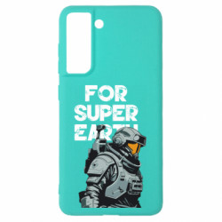 Чехол из раздела Helldivers 2 Helldivers 2 Постер для Samsung S21 FE - FATLINE Чехол из раздела Helldivers 2 Helldivers 2 Постер для Samsung S21 FE