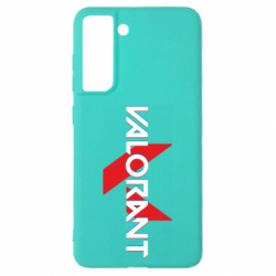 Чехол из раздела Valorant Valorant glitsh logo для Samsung S21 FE