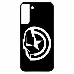 Чохол з розділу Залізна людина Iron Man and Captain America для Samsung S22 Plus - FATLINE Чохол з розділу Залізна людина Iron Man and Captain America для Samsung S22 Plus
