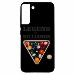Чехол из раздела Бильярд Legend of Billiards для Samsung S22 Plus - FATLINE Чехол из раздела Бильярд Legend of Billiards для Samsung S22 Plus