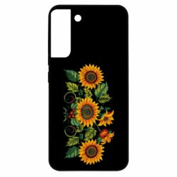 Чохол з розділу ShelganenOK Імітація вишивки соняшки для Samsung S22 Plus - FATLINE Чохол з розділу ShelganenOK Імітація вишивки соняшки для Samsung S22 Plus
