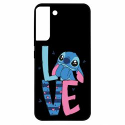 Чехол из раздела Лило и Стич Стич Love для Samsung S22 Plus - FATLINE Чехол из раздела Лило и Стич Стич Love для Samsung S22 Plus