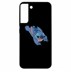 Чохол з розділу Ліло та Стіч Стіч стрибає для Samsung S22 Plus - FATLINE Чохол з розділу Ліло та Стіч Стіч стрибає для Samsung S22 Plus