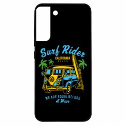 Чехол из раздела Винтаж Surf Rider для Samsung S22 Plus - FATLINE Чехол из раздела Винтаж Surf Rider для Samsung S22 Plus