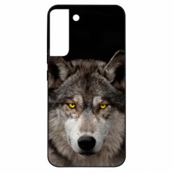 Чехол из раздела Волк Wolf with yellow eyes для Samsung S22 Plus
