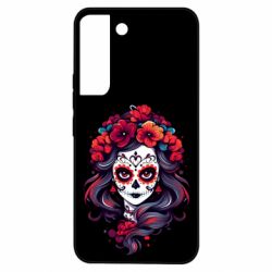 Чохол з розділу ShelganenOK Українка відьма череп вінок для Samsung S22 - FATLINE Чохол з розділу ShelganenOK Українка відьма череп вінок для Samsung S22