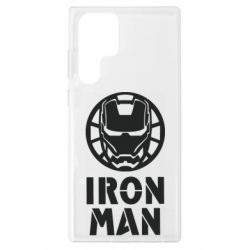 Чехол из раздела Железный человек Iron man text для Samsung S22 Ultra - FATLINE Чехол из раздела Железный человек Iron man text для Samsung S22 Ultra
