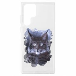 Чохол з розділу Авторські принти Рись Дика кішка для Samsung S22 Ultra