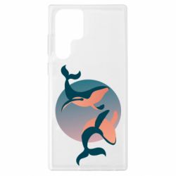 Чехол из раздела Кит Two whales для Samsung S22 Ultra - FATLINE Чехол из раздела Кит Two whales для Samsung S22 Ultra