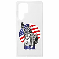 Чехол из раздела Авторские принты USA_New York для Samsung S22 Ultra - FATLINE Чехол из раздела Авторские принты USA_New York для Samsung S22 Ultra