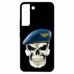 Чехол из раздела Воздушные силы Череп. Воздушные силы Украины для Samsung S22 - FATLINE Чехол из раздела Воздушные силы Череп. Воздушные силы Украины для Samsung S22