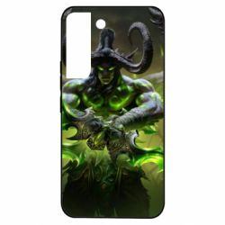 Чехол из раздела World of Warcraft World Of Warcfart Illidan для Samsung S22 - FATLINE Чехол из раздела World of Warcraft World Of Warcfart Illidan для Samsung S22