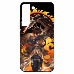 Чехол из раздела Genshin Impact Zhongli Geo Archon Morax для Samsung S22