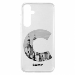 Чехол из раздела Города Украины: Монохром Sumy Black & White для Samsung S23 FE - FATLINE Чехол из раздела Города Украины: Монохром Sumy Black & White для Samsung S23 FE
