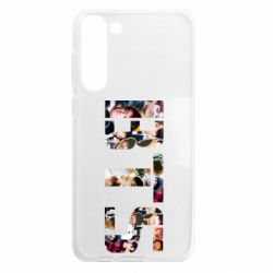 Чехол из раздела BTS BTS collage для Samsung S23 Plus - FATLINE Чехол из раздела BTS BTS collage для Samsung S23 Plus