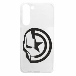 Чохол з розділу Залізна людина Iron Man and Captain America для Samsung S23 Plus - FATLINE Чохол з розділу Залізна людина Iron Man and Captain America для Samsung S23 Plus