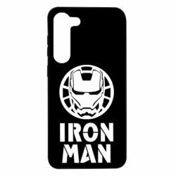 Чехол из раздела Железный человек Iron man text для Samsung S23 Plus - FATLINE Чехол из раздела Железный человек Iron man text для Samsung S23 Plus