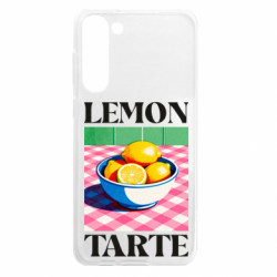 Чехол из раздела Овощи и фрукты Lemon tarte для Samsung S23 Plus - FATLINE Чехол из раздела Овощи и фрукты Lemon tarte для Samsung S23 Plus