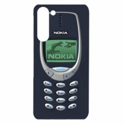 Чехол из раздела Old School Nokia 3310 для Samsung S23 Plus - FATLINE Чехол из раздела Old School Nokia 3310 для Samsung S23 Plus