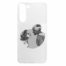 Чехол из раздела ВандаВижен Retro Wanda and Vision для Samsung S23 Plus - FATLINE Чехол из раздела ВандаВижен Retro Wanda and Vision для Samsung S23 Plus