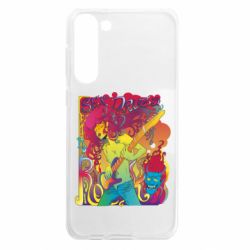 Чехол из раздела Авторские принты Sex Drugs для Samsung S23 Plus - FATLINE Чехол из раздела Авторские принты Sex Drugs для Samsung S23 Plus