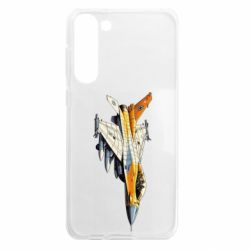 Чехол из раздела ShelganenOK Истребитель ф-16 для Samsung S23 Plus - FATLINE Чехол из раздела ShelganenOK Истребитель ф-16 для Samsung S23 Plus