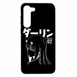 Чехол из раздела Darling in the Franxx Zero Two Girl для Samsung S23 Plus - FATLINE Чехол из раздела Darling in the Franxx Zero Two Girl для Samsung S23 Plus