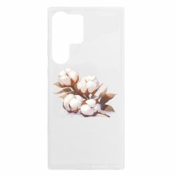 Чехол из раздела ShelganenOK Веточка хлопка для Samsung S23 Ultra - FATLINE Чехол из раздела ShelganenOK Веточка хлопка для Samsung S23 Ultra