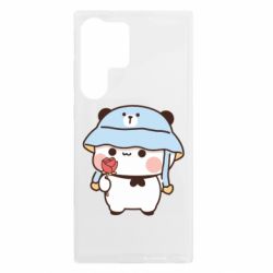 Чохол з розділу Bubu and Dudu Ведмедик з квіточкою для Samsung S23 Ultra - FATLINE Чохол з розділу Bubu and Dudu Ведмедик з квіточкою для Samsung S23 Ultra