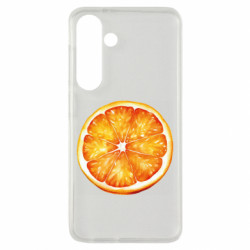 Чехол из раздела Зима Апельсин для Samsung S24 - FATLINE Чехол из раздела Зима Апельсин для Samsung S24