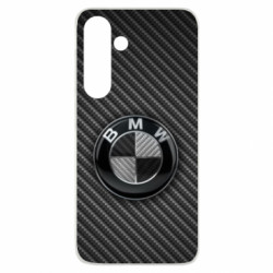 Чехол из раздела BMW BMW Carbon для Samsung S24 - FATLINE Чехол из раздела BMW BMW Carbon для Samsung S24