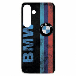 Чехол из раздела masha BMW grunge для Samsung S24 - FATLINE Чехол из раздела masha BMW grunge для Samsung S24