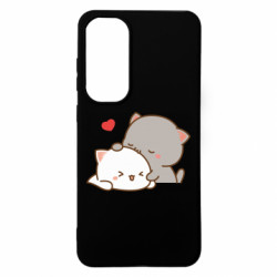Чехол из раздела Кот Кот целует кошку для Samsung S24 FE - FATLINE Чехол из раздела Кот Кот целует кошку для Samsung S24 FE