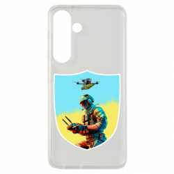 Чехол из раздела Операторы FPV Шеврон БПЛА для Samsung S24 - FATLINE Чехол из раздела Операторы FPV Шеврон БПЛА для Samsung S24