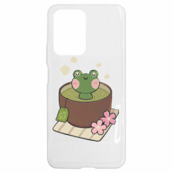 Чехол из раздела Напитки Чай с жабкой для Xiaomi 11T - FATLINE Чехол из раздела Напитки Чай с жабкой для Xiaomi 11T