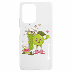 Чехол из раздела Напитки Гуава персонаж с зеленым коктейлем для Xiaomi 11T - FATLINE Чехол из раздела Напитки Гуава персонаж с зеленым коктейлем для Xiaomi 11T