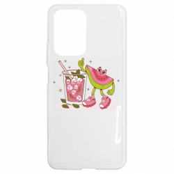 Чехол из раздела Напитки Розовая Гуава с освежающим коктейлем для Xiaomi 11T - FATLINE Чехол из раздела Напитки Розовая Гуава с освежающим коктейлем для Xiaomi 11T