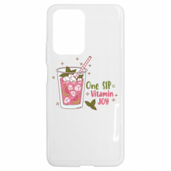 Чехол из раздела Напитки Розовый гуава витаминный коктейль для Xiaomi 11T - FATLINE Чехол из раздела Напитки Розовый гуава витаминный коктейль для Xiaomi 11T