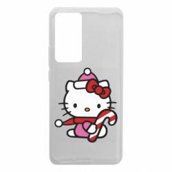 Чехол из раздела НОВЫЙ ГОД 2026 Christmas Kitty with candy для Xiaomi 12T/12T Pro - FATLINE Чехол из раздела НОВЫЙ ГОД 2026 Christmas Kitty with candy для Xiaomi 12T/12T Pro