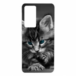 Чехол из раздела Кот Gray cat для Xiaomi 12T/12T Pro - FATLINE Чехол из раздела Кот Gray cat для Xiaomi 12T/12T Pro