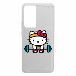 Чехол из раздела Hello Kitty Kitty`s GYM для Xiaomi 12T/12T Pro - FATLINE Чехол из раздела Hello Kitty Kitty`s GYM для Xiaomi 12T/12T Pro